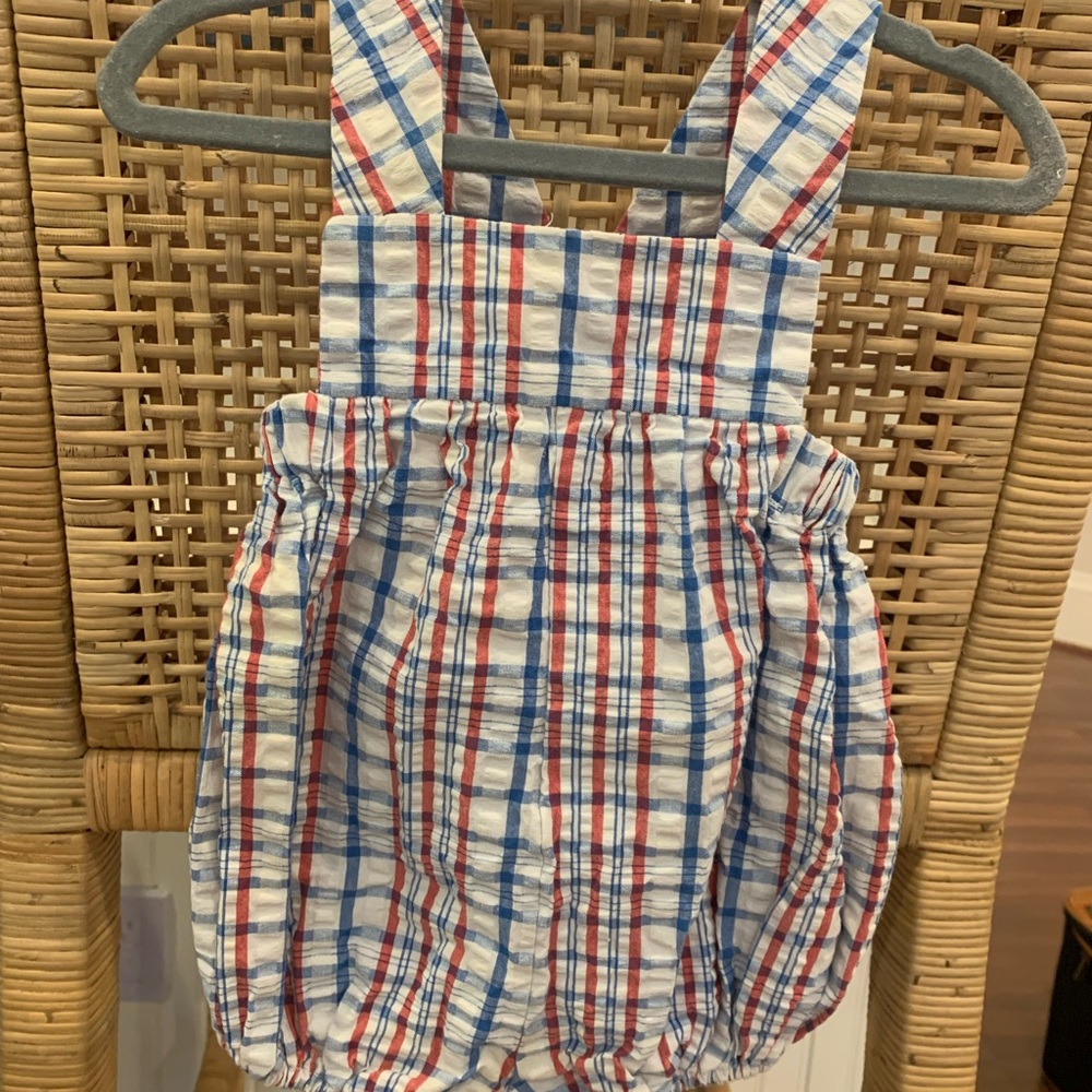 TBBC Red, White, and Blue Romper